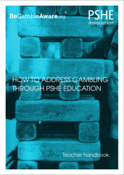 Cover of "How to address gambling through PSHE education"