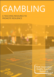 Cover of "Resources for promoting resilience to gambling: Demos and the PSHE Association"