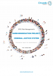 Cover of "EPIC's Criminal Justice System project independent evaluation"